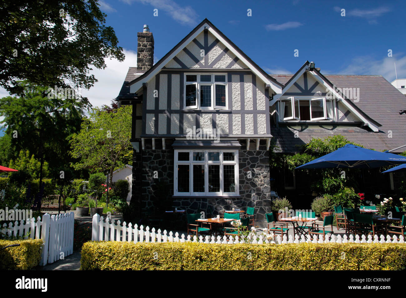 Historisches Gebäude in Christchurch, Canterbury, Südinsel, Neuseeland Stockfoto