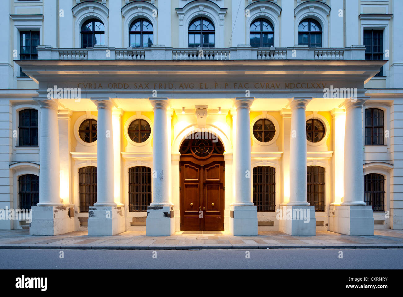 Stadtmuseum, ehemaligen Parlamentsgebäude, historischen Stadtkern, Dresden, Sachsen, Deutschland, Europa, PublicGround Stockfoto