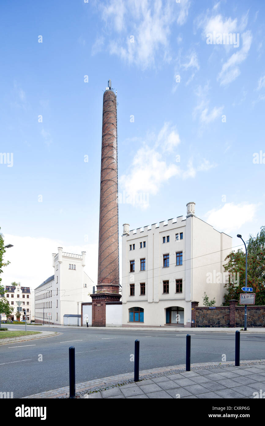 Agentur Fuer Arbeit, Arbeitsagentur, ehemalige Fabrik, Görlitz, Oberlausitz, Lusatia, Sachsen, Deutschland, Europa, PublicGround Stockfoto