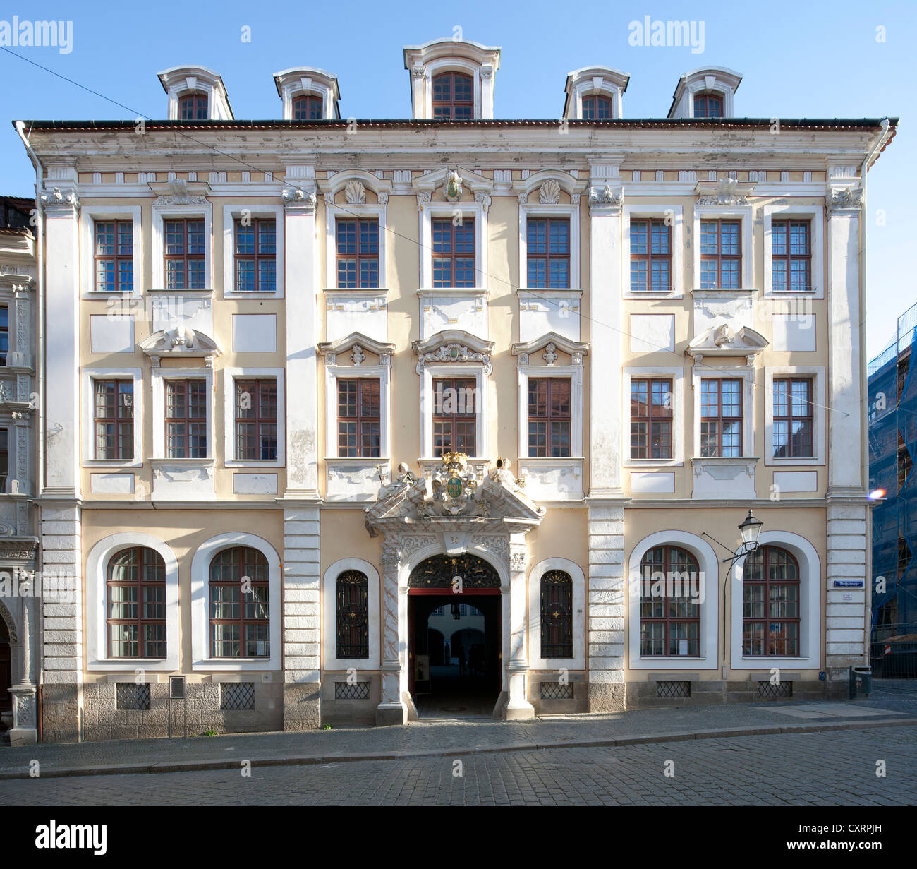 Museum für Kulturgeschichte, Barock-Stil Gebäude, Görlitz, Oberlausitz, Lusatia, Sachsen, Deutschland, Europa, PublicGround Stockfoto