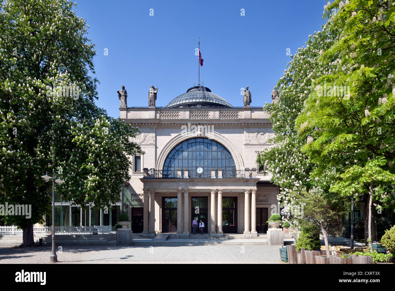 Neues Kurhaus Spa, Kasino, Wiesbaden, Hessen, Deutschland, Europa, PublicGround Stockfoto
