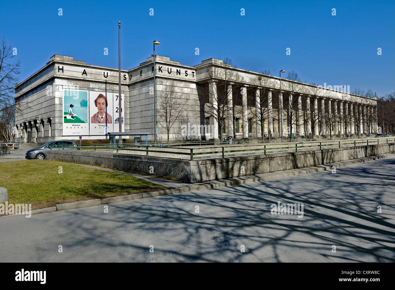 Haus der Kunst Kunstmuseum, München, Bayern, Deutschland, Europa Stockfoto