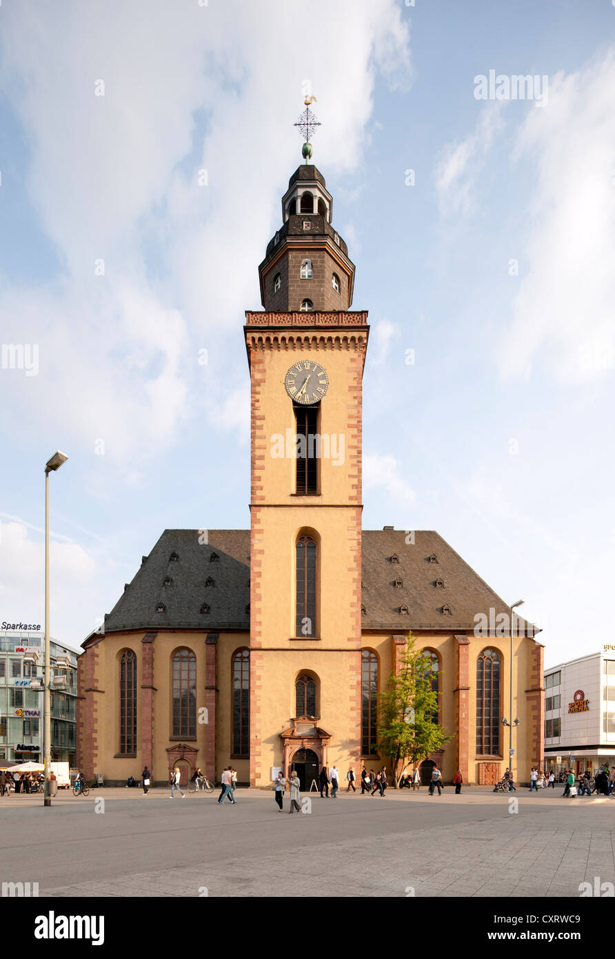 Lutherische St. Katharinen-Kirche, Frankfurt Am Main, Hessen, PublicGround Stockfoto