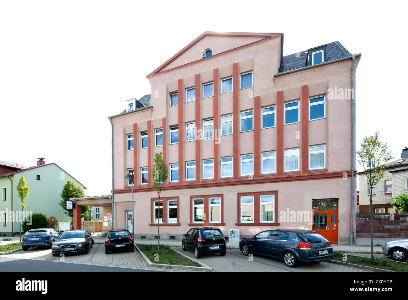 Volkshochschule, Ilmenau, Thüringen, Deutschland, Europa, PublicGround Stockfoto