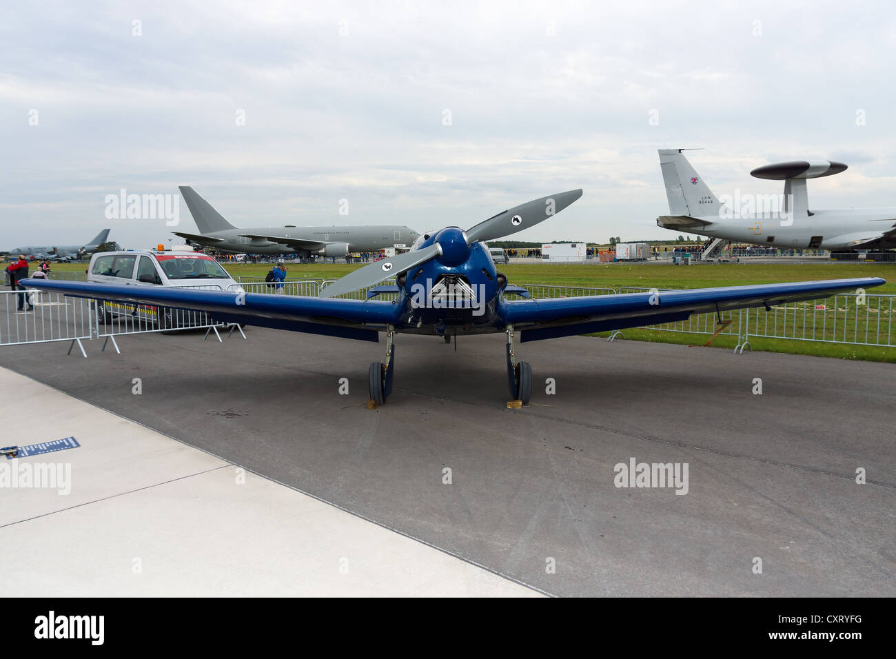 Das Flugzeug Messerschmitt Bf 108 Taifun Stockfoto