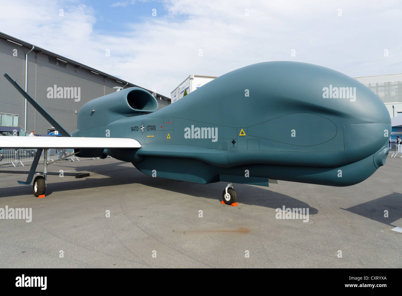 UAV Northrop Grumman RQ-4 Global Hawk Stockfoto