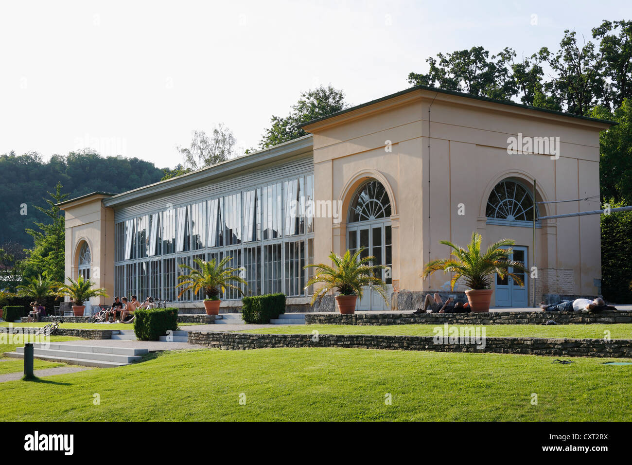 Orangerie im Burggarten, Burg Gärten, Graz, Steiermark, Austria, Europe, PublicGround Stockfoto