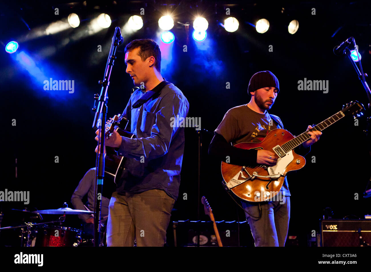 Die Schweizer band "4. Time Around" live zu spielen, auf der Schueuer, Luzern, Schweiz, Europa Stockfoto