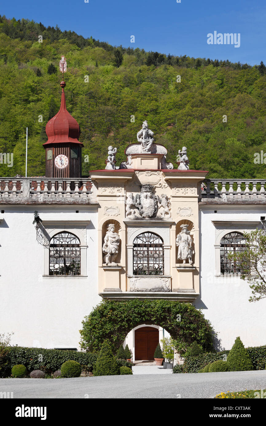 Schloss Herberstein Schloss, Oststeiermark, Steiermark, Austria, Europe Stockfoto