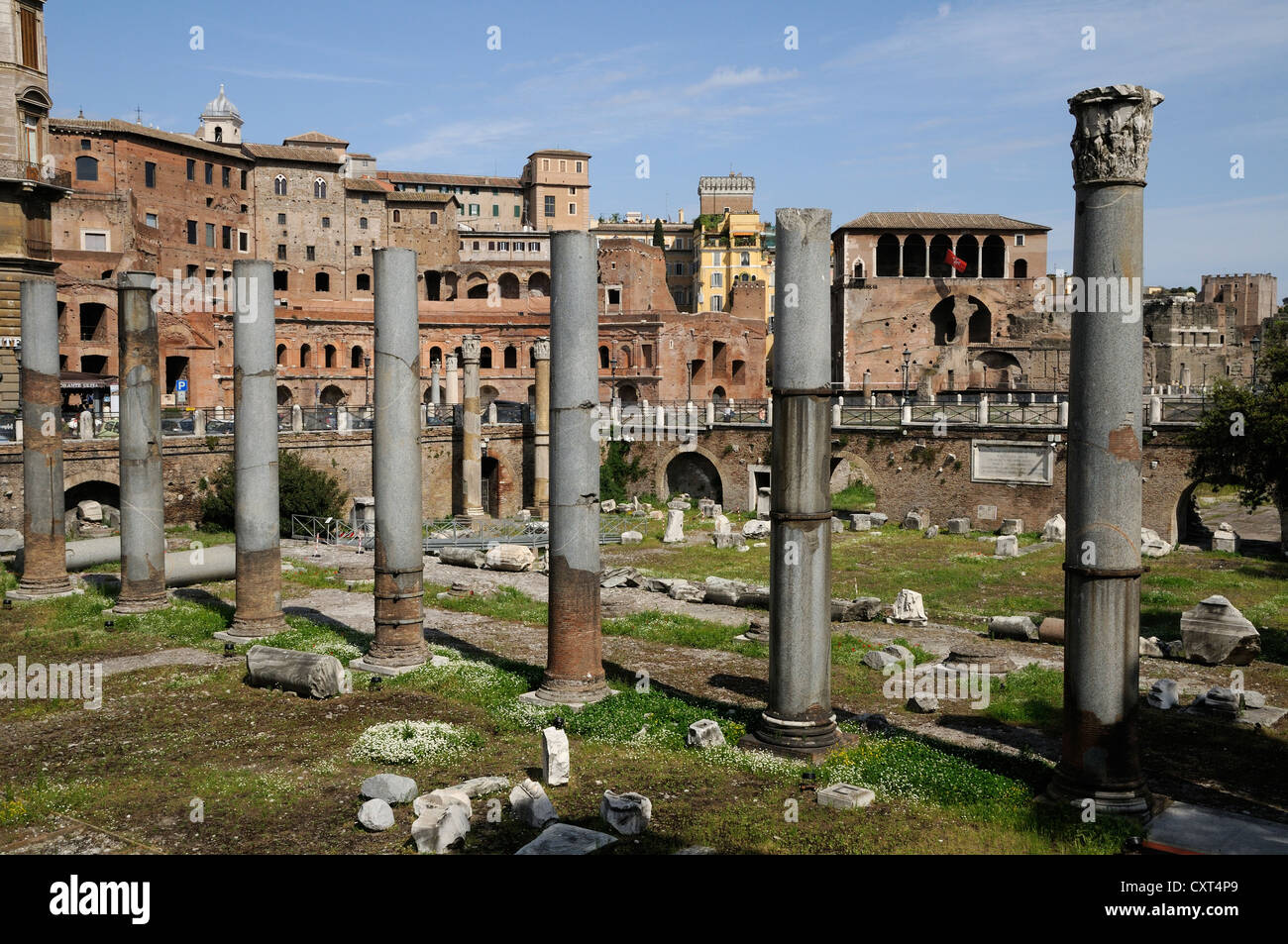Trajans Markt, Rom, Italien, Europa Stockfoto