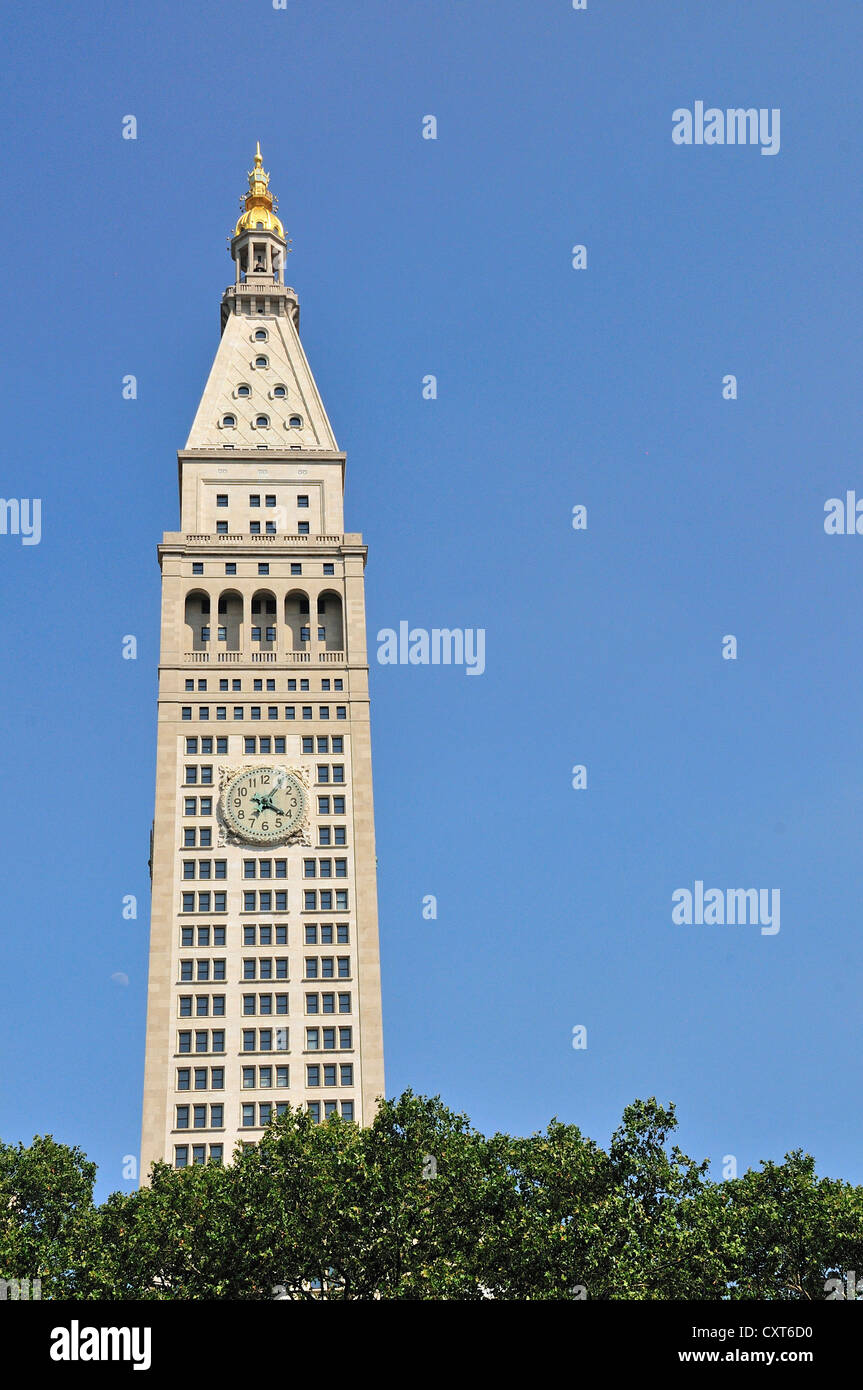 MetLife Turm, Metropolitan Life Insurance Company Building, Manhattan, New York City, New York, USA, Nordamerika Stockfoto