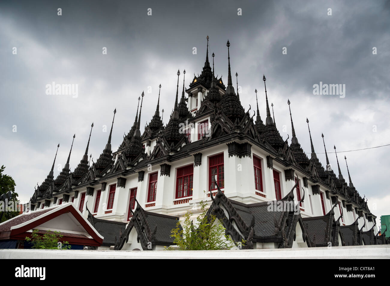 Wat Ratchanatdaram, Bangkok, Thailand, Asien Stockfoto