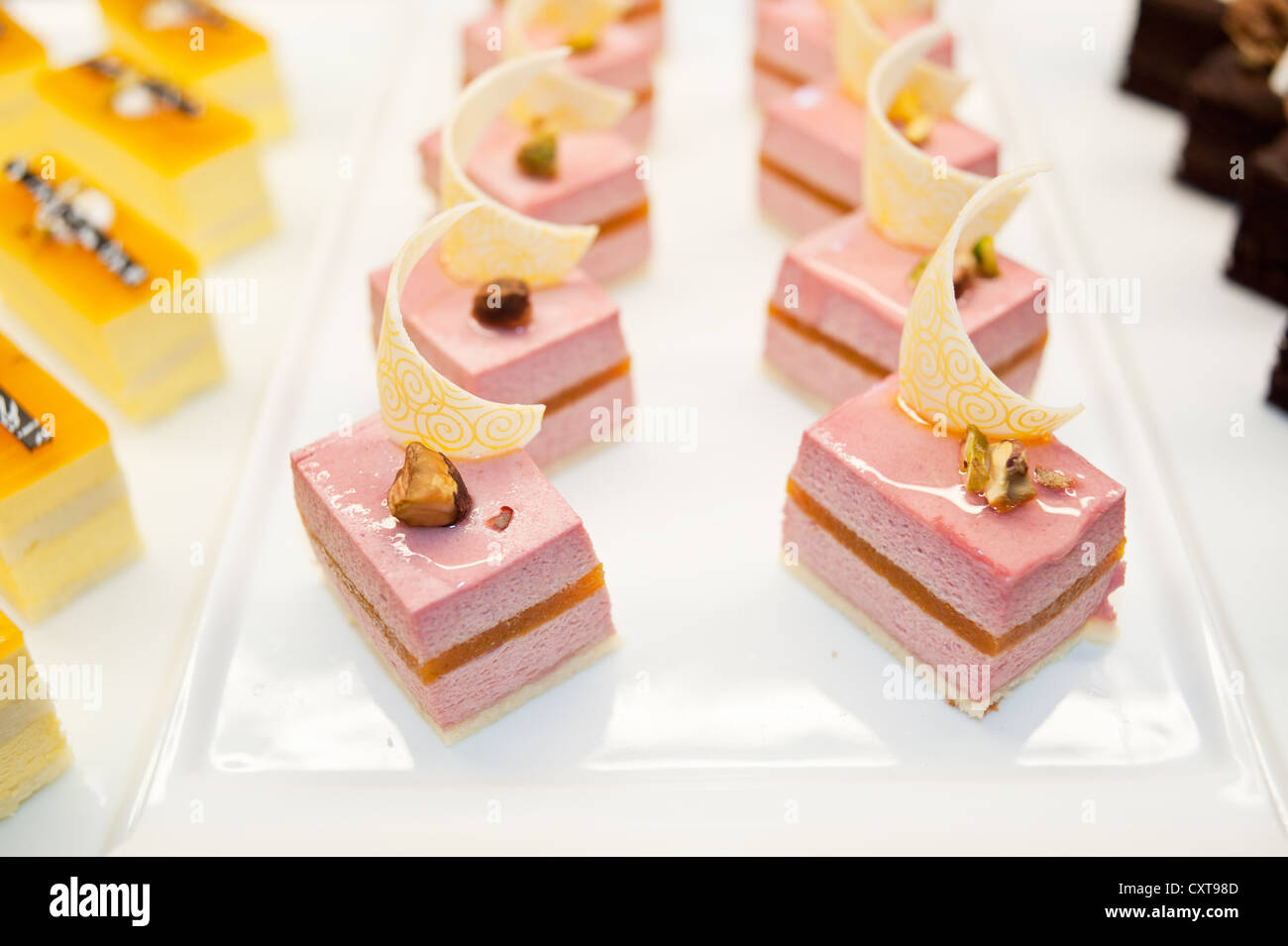 Dessert, Dim Sum Stockfoto