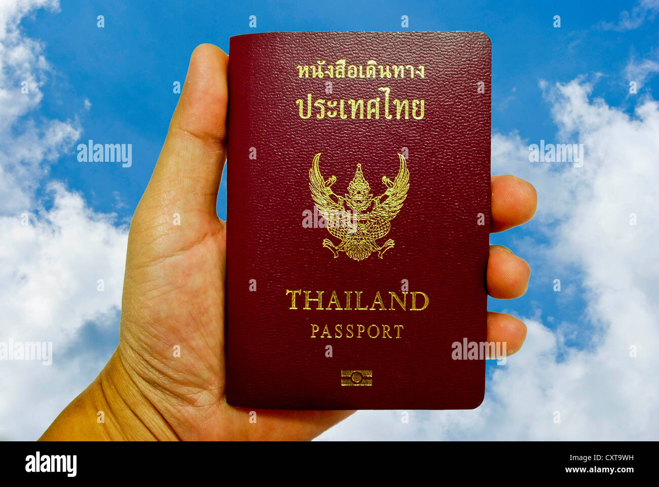 Thailand Paß Stockfoto