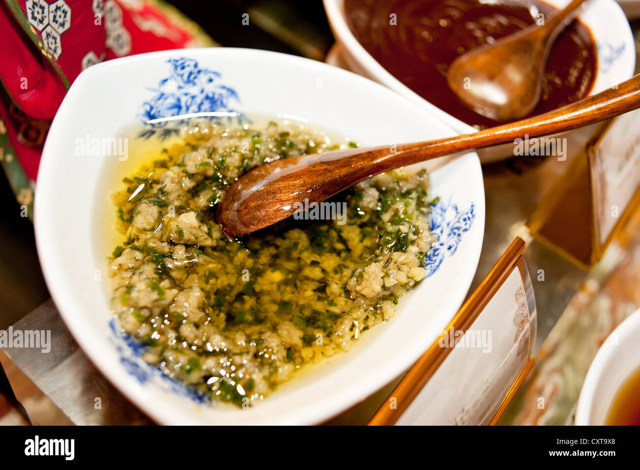 Chinesisches Essen Gewürze Stockfoto