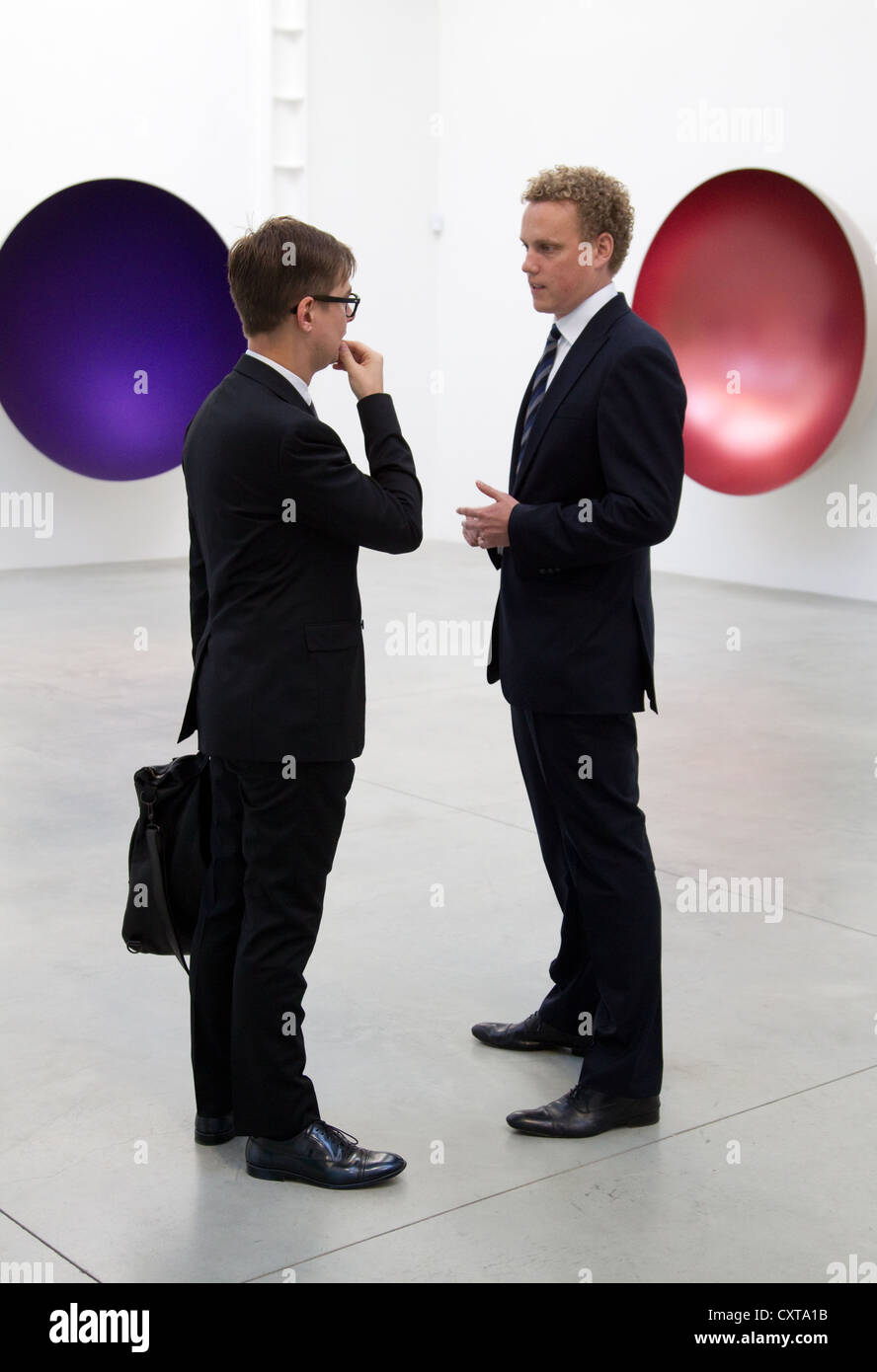 Anish Kapoor-Ausstellung in der Lisson Gallery Vorschau 10. Oktober 2012 Stockfoto