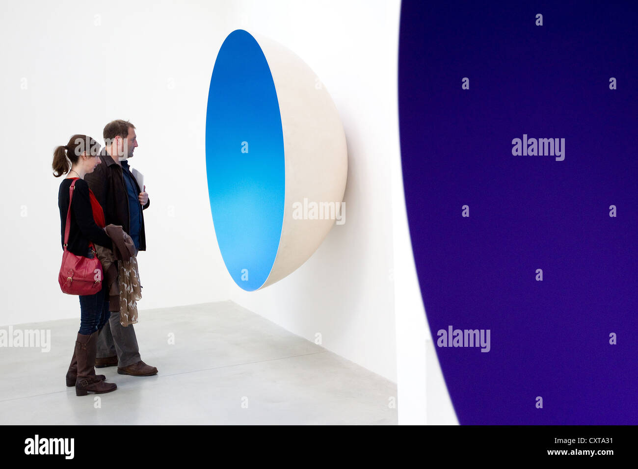 Anish Kapoor-Ausstellung in der Lisson Gallery Vorschau 10. Oktober 2012 Stockfoto