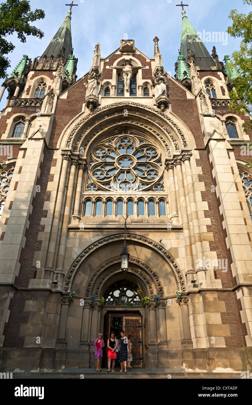 Kirche St. Olha und St. Elisabeth, Lviv, Ukraine Stockfoto