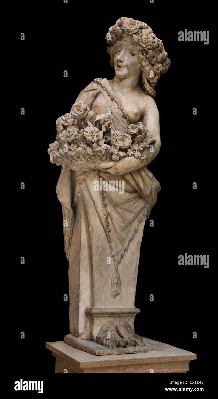 Flora Priapos Marmor Pietro Bernini italienische 1562 – 1629 Italien Rom Stockfoto