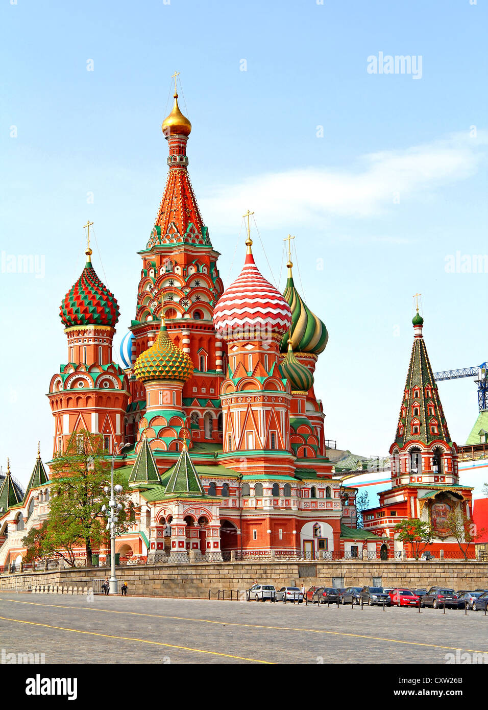 Fürbitte-Kathedrale in Moskau, Russland Stockfoto