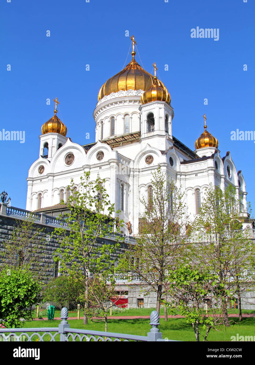 Kathedrale von Christus dem Erlöser in Moskau, Russland Stockfoto