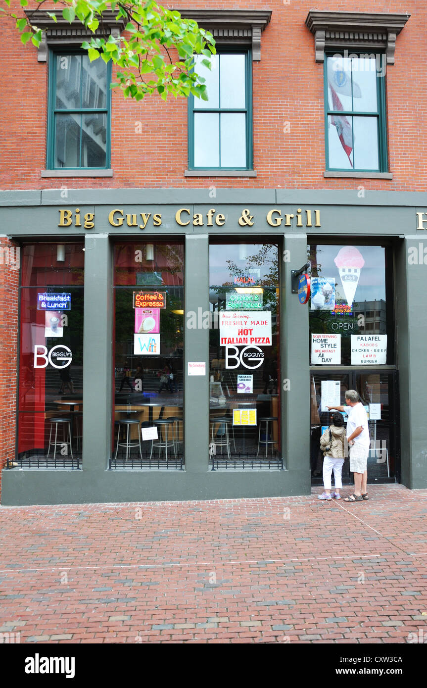 Große Jungs Cafe & Grill Restaurant in Boston, Massachusetts, USA Stockfoto