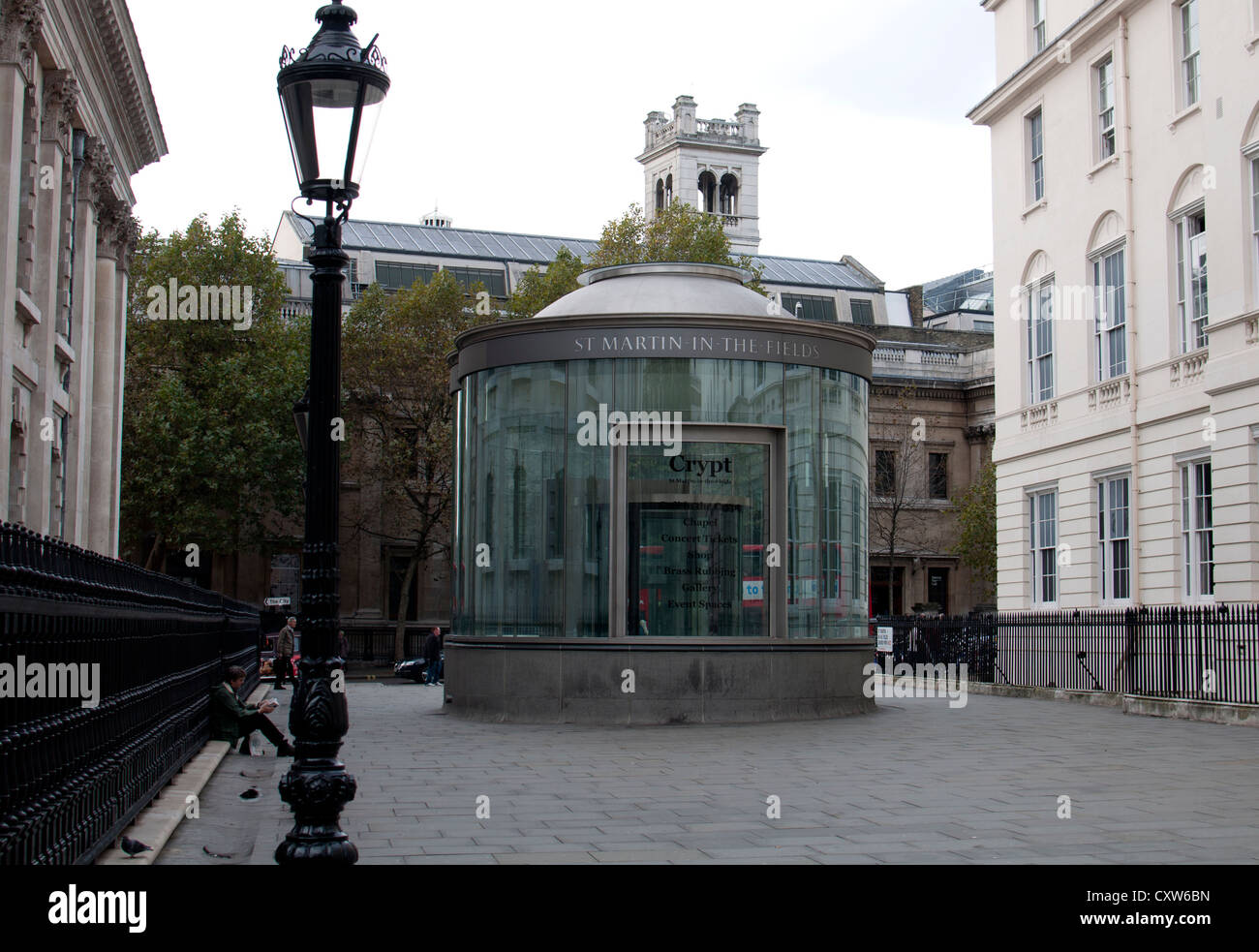 St. Martin in der Krypta der Felder, London, UK Stockfoto