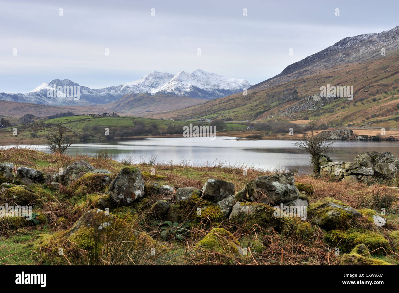 Llyn Membyr, Snowdonia National Park, North Wales, UK Stockfoto