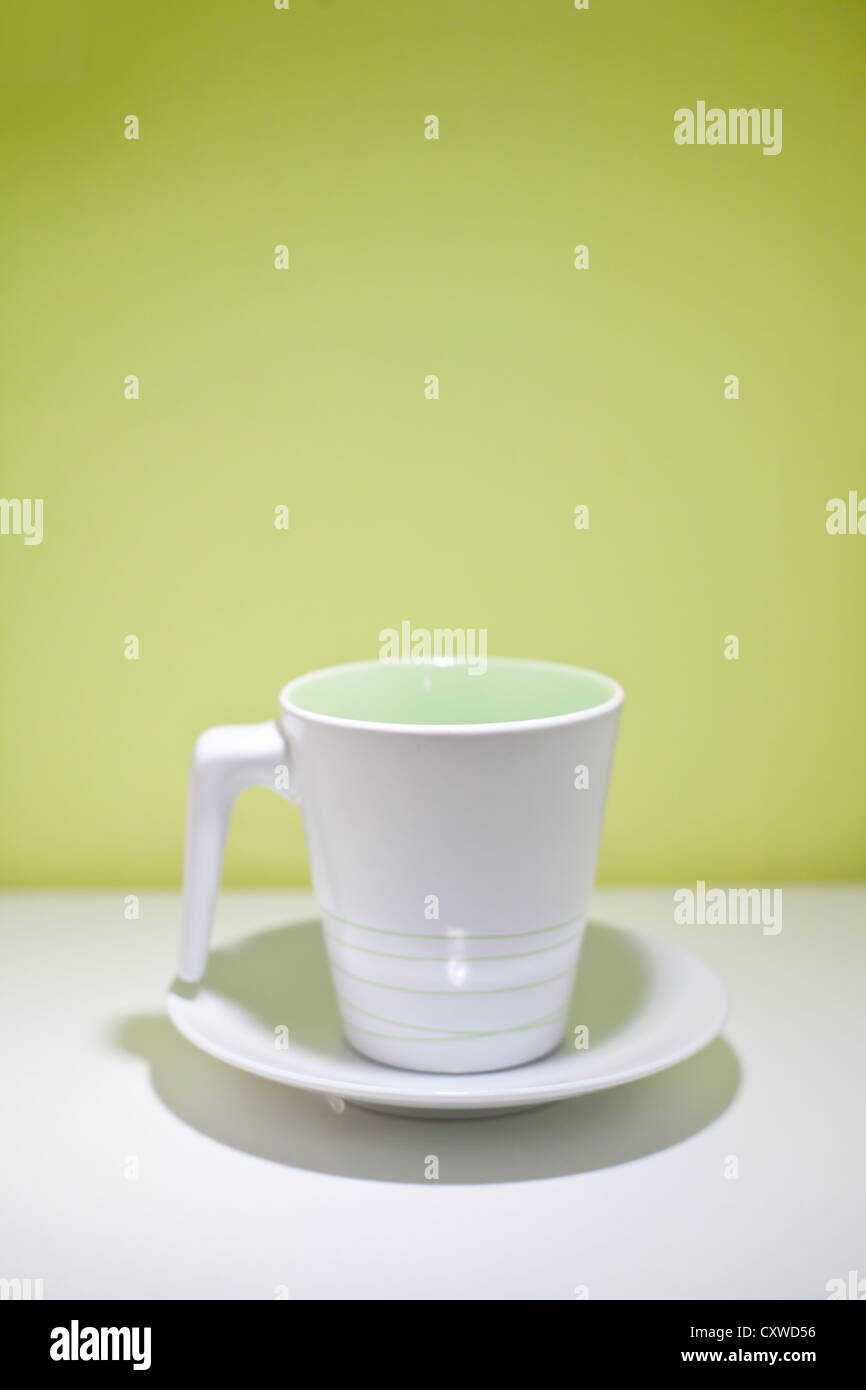 Keramik Kaffeetasse Stockfoto