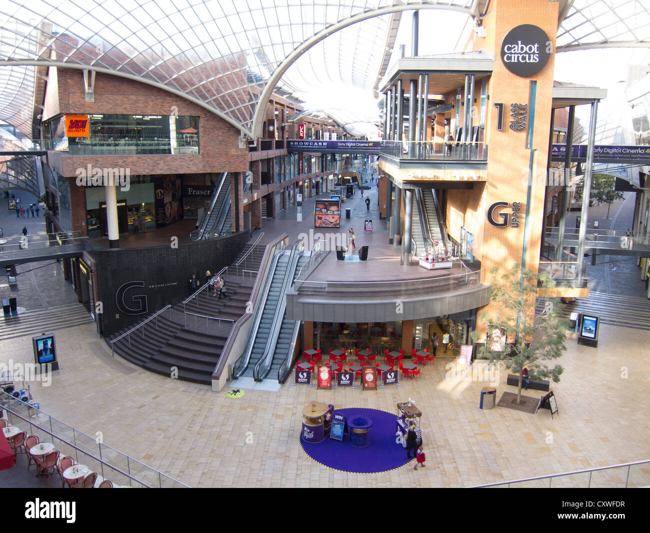 Cabot Circus Shopping Centre, Bristol, UK Stockfoto