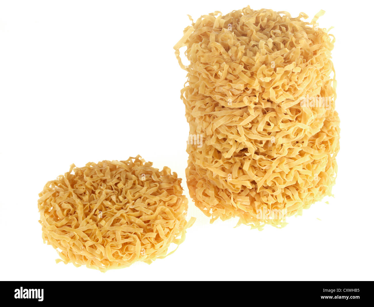 Getrocknete chinesische Nudeln Stockfoto