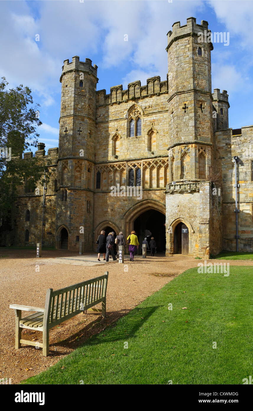 Battle Abbey Gatehouse East Sussex England UK GB Stockfoto