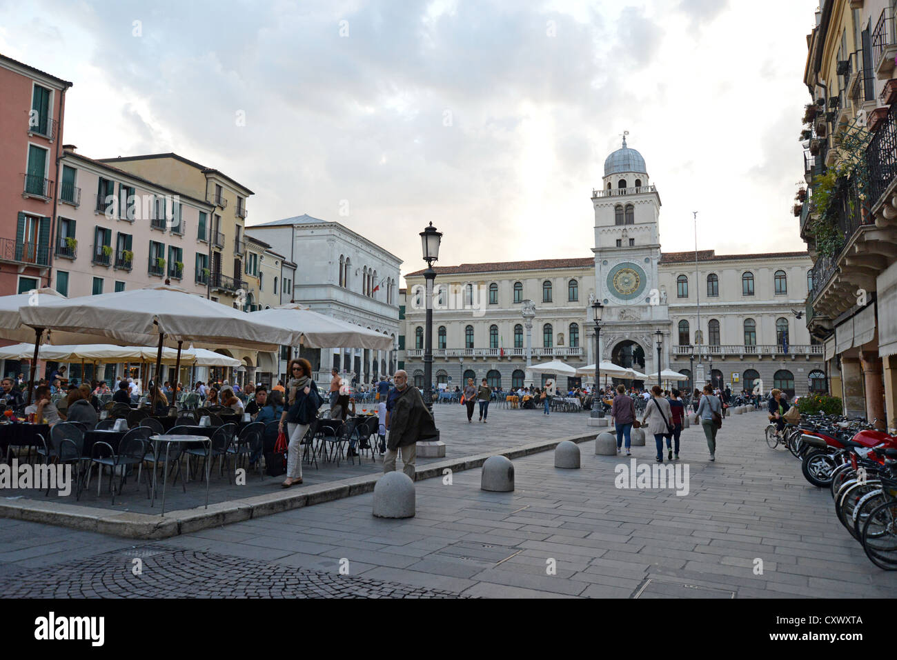 Piazza dei Signori, Padua, Padua Provinz, Region Venetien, Italien Stockfoto