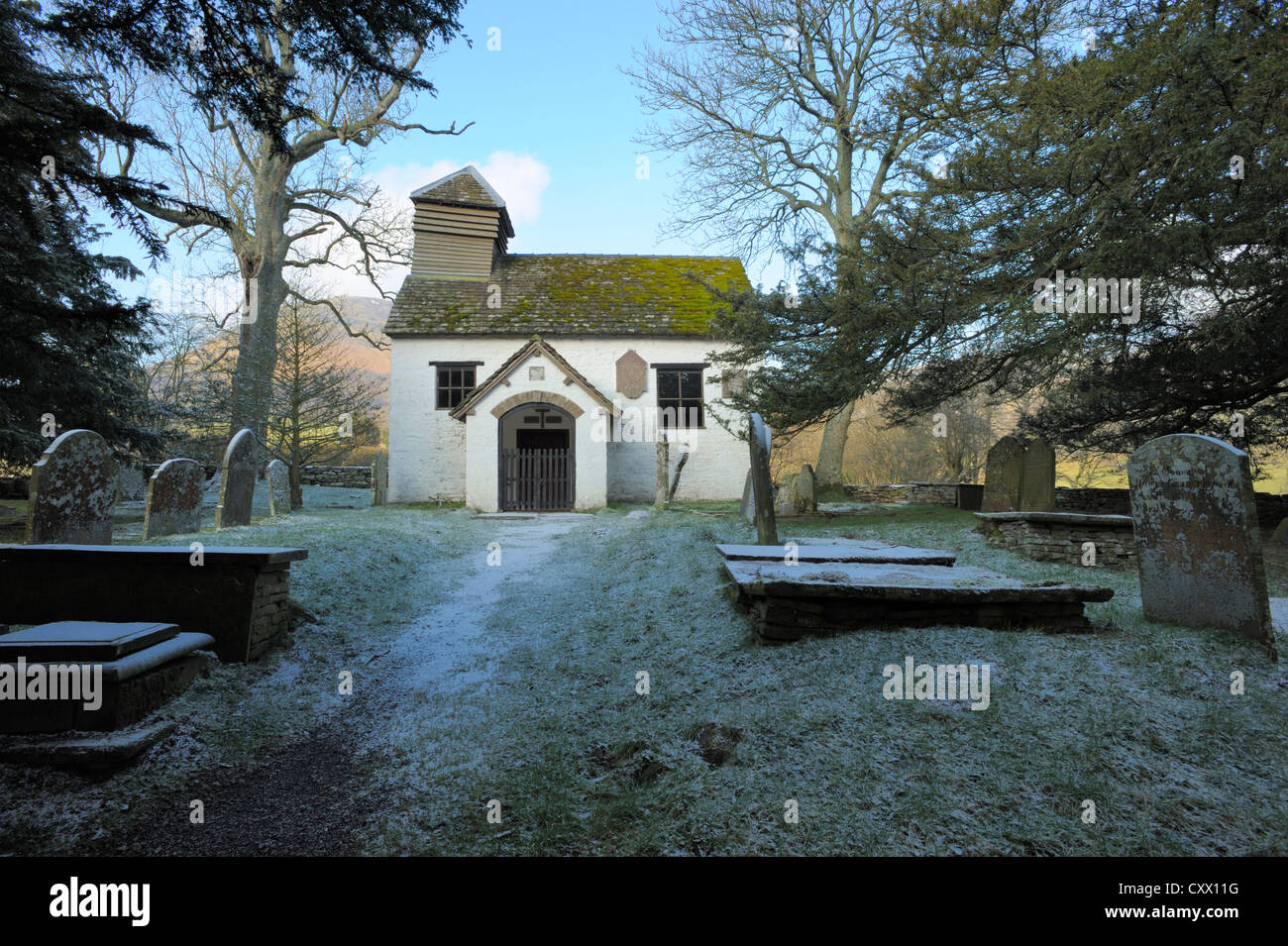 Marienkirche, Vale Ewyas Stockfoto