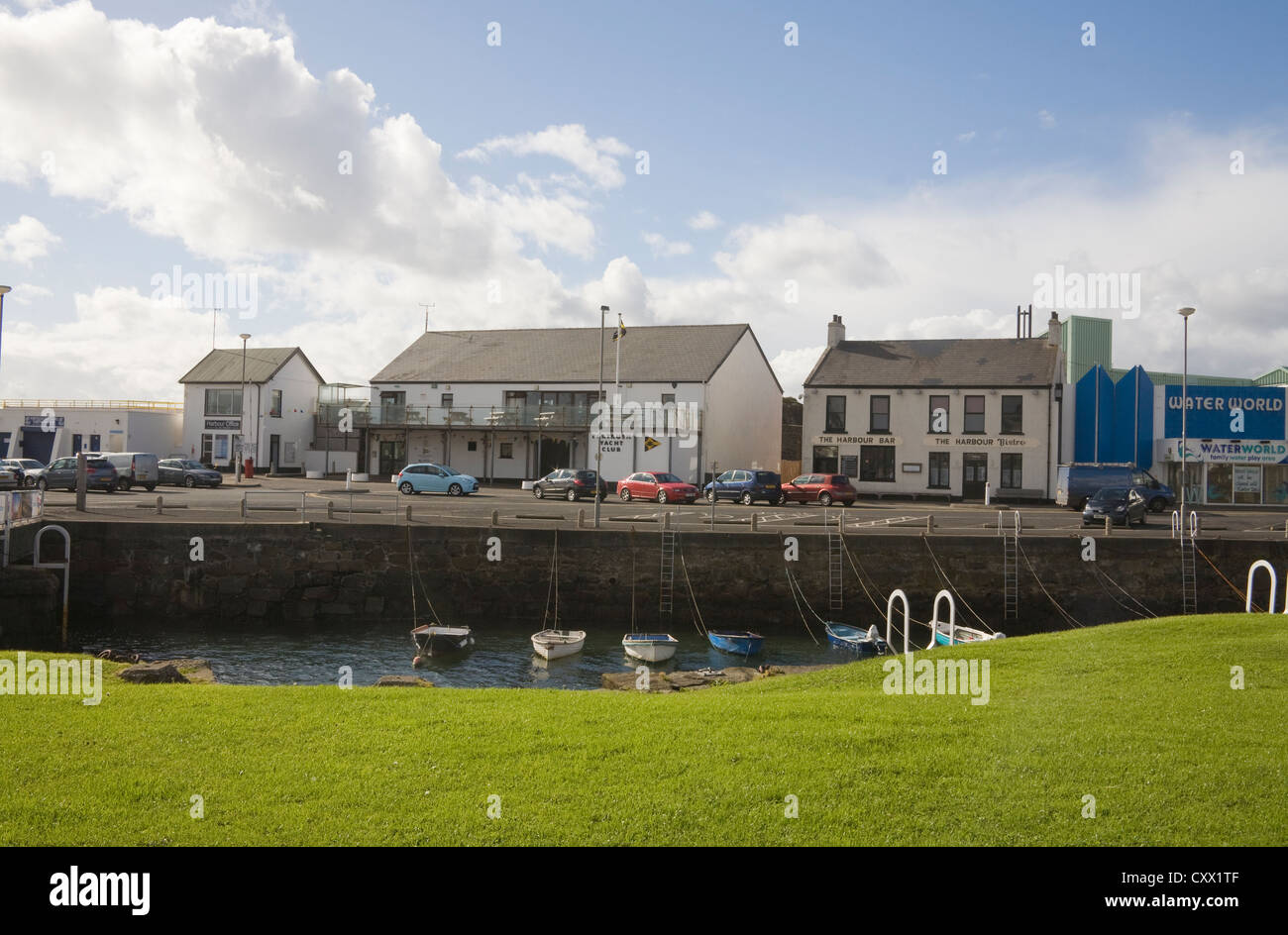Portrush County Antrim-Nordirland-Waterworld und Hafenbüro, Bar und bistro Stockfoto