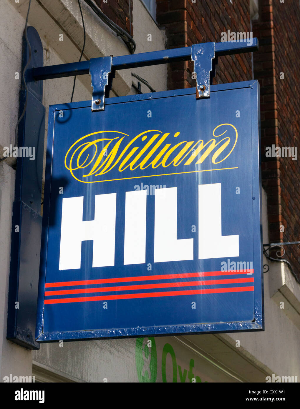 William Hill - Wetten Shop, UK Stockfoto