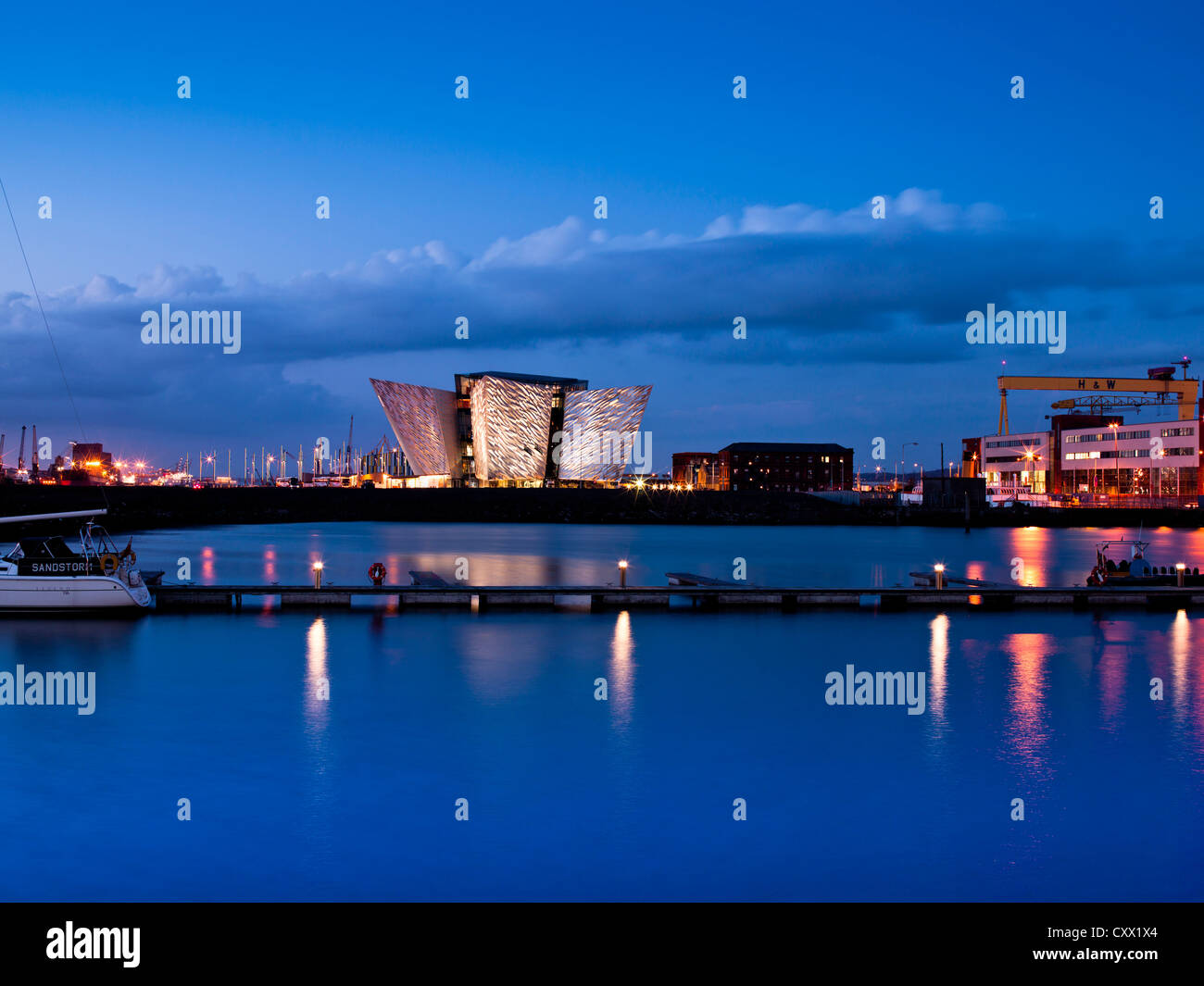 Titanic Belfast, Nordirland Stockfoto