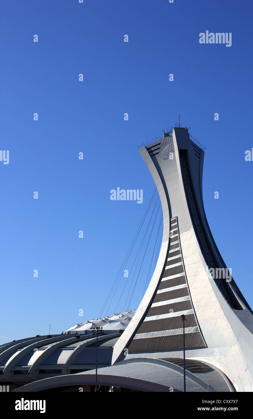 Olympiastadion Montreal Stockfoto