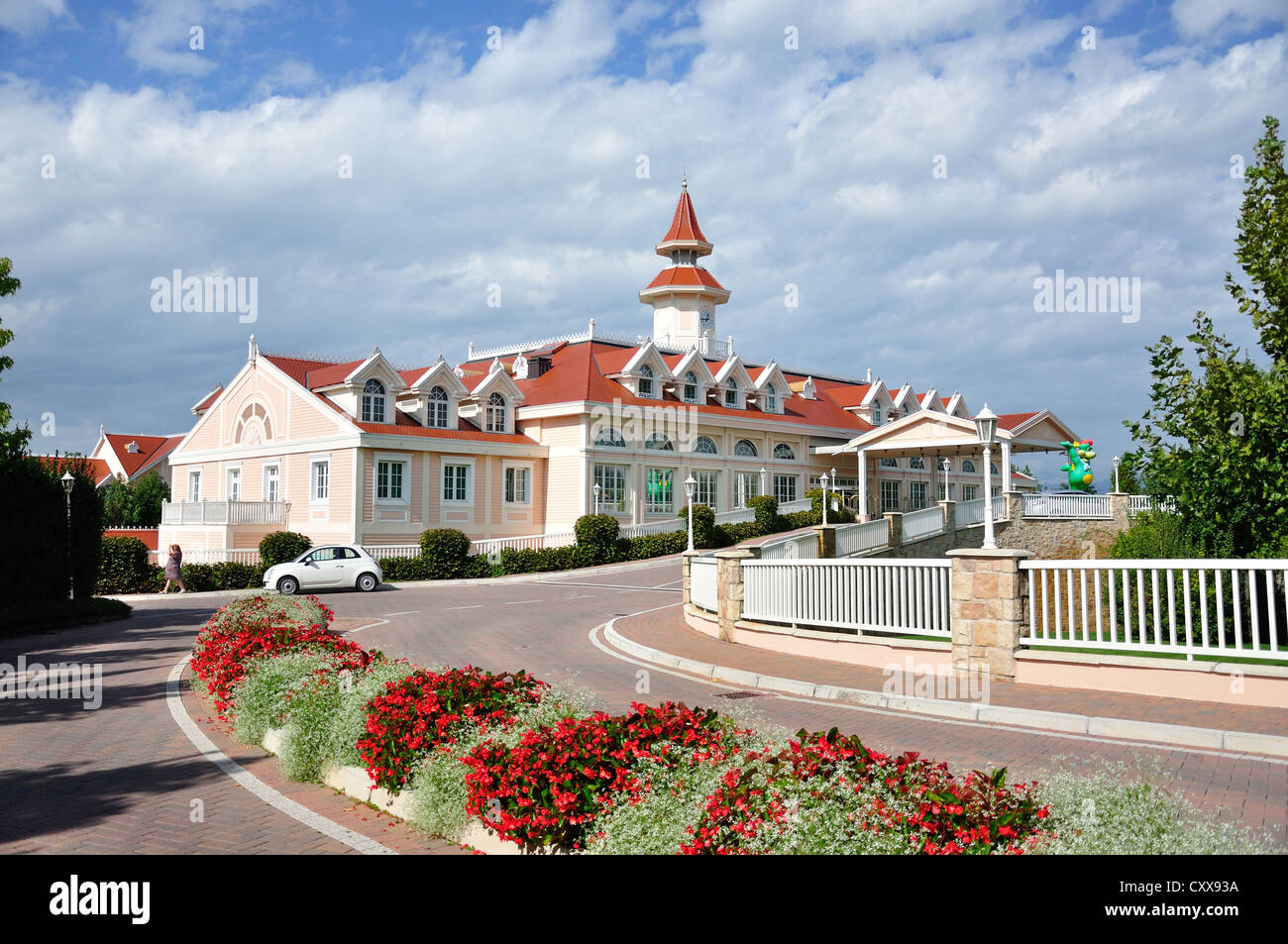 Peschiera del Garda, Gardasee, Gardaland Hotel, Provinz Verona, Veneto Region, Italien Stockfoto