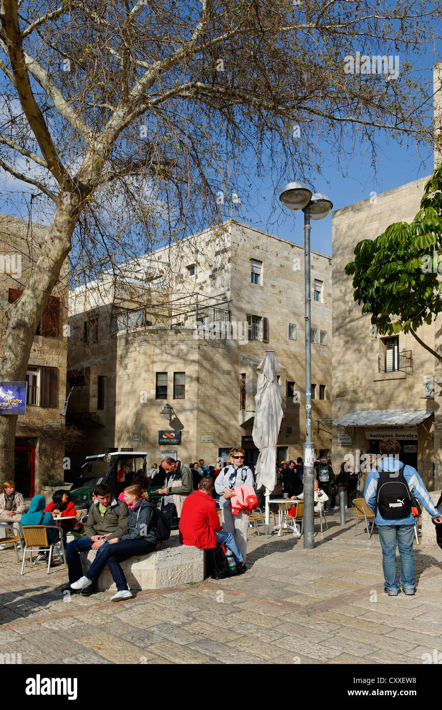 Jüdisches Viertel, Jerusalem, Israel, Naher Osten Stockfoto