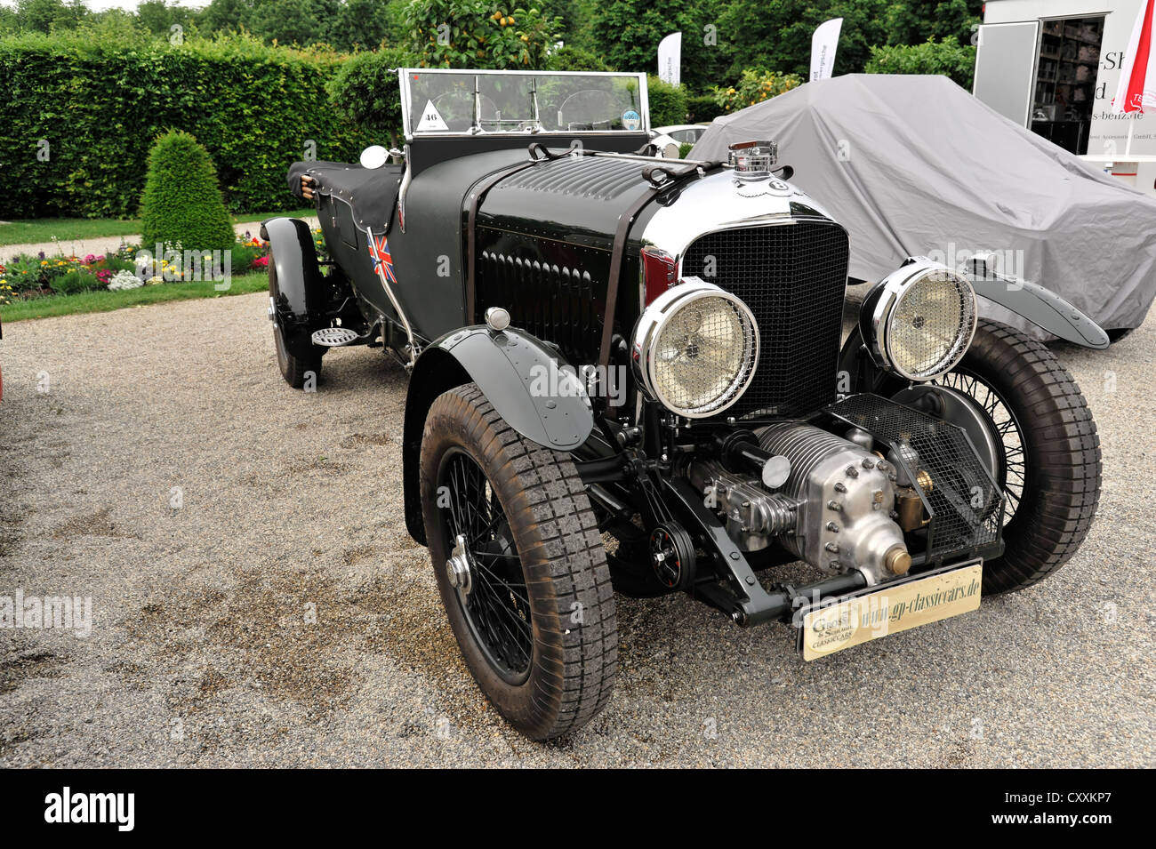 Bentley Van Den Plas 4,5 Liter, Gebläse, das 1927 erbaute, Oldtimer, Retro Classics Meets Barock 2012, Ludwigsburg Stockfoto