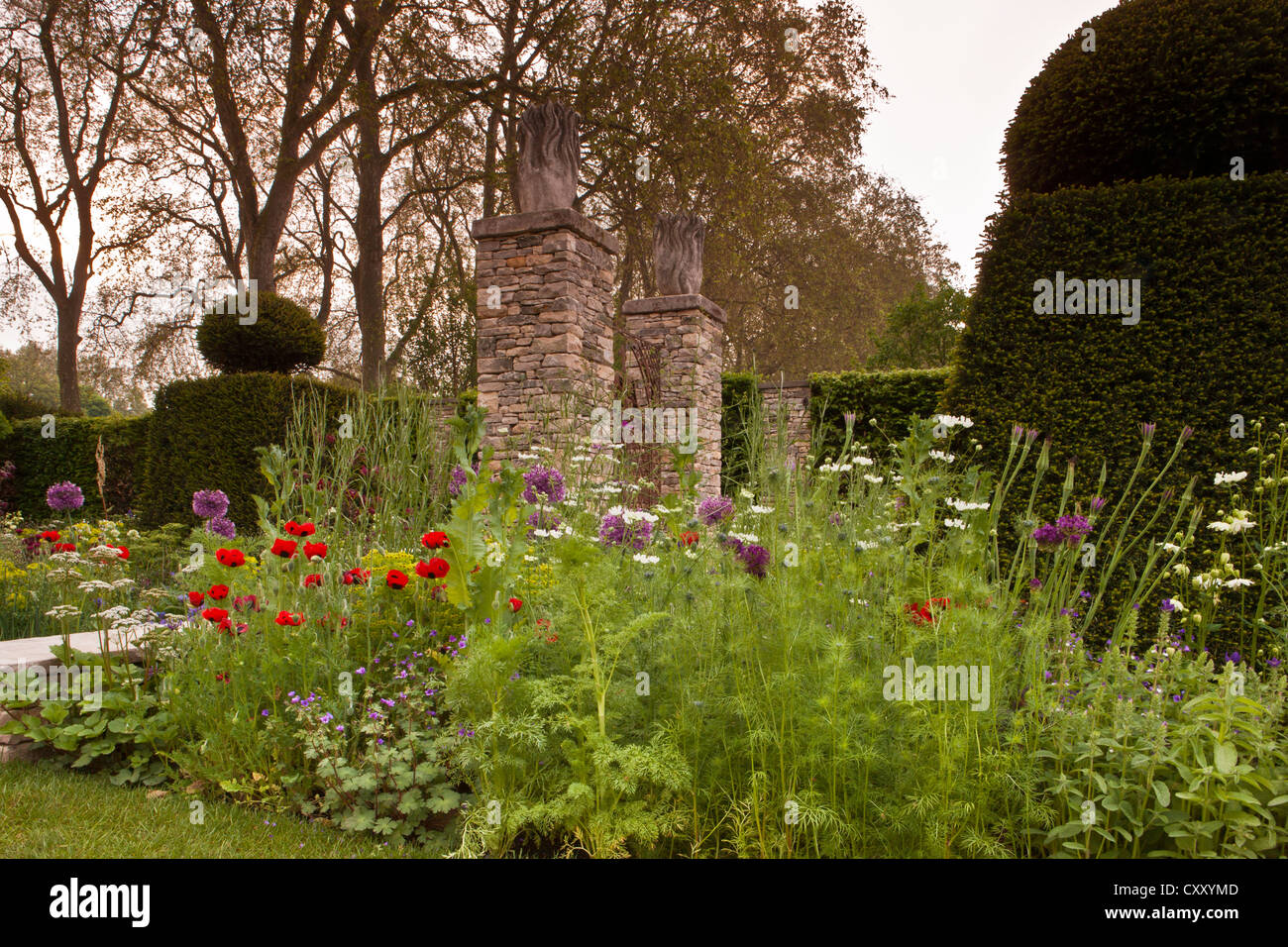 RHS Chelsea Blumenschau Gärten 2012 London UK Stockfoto