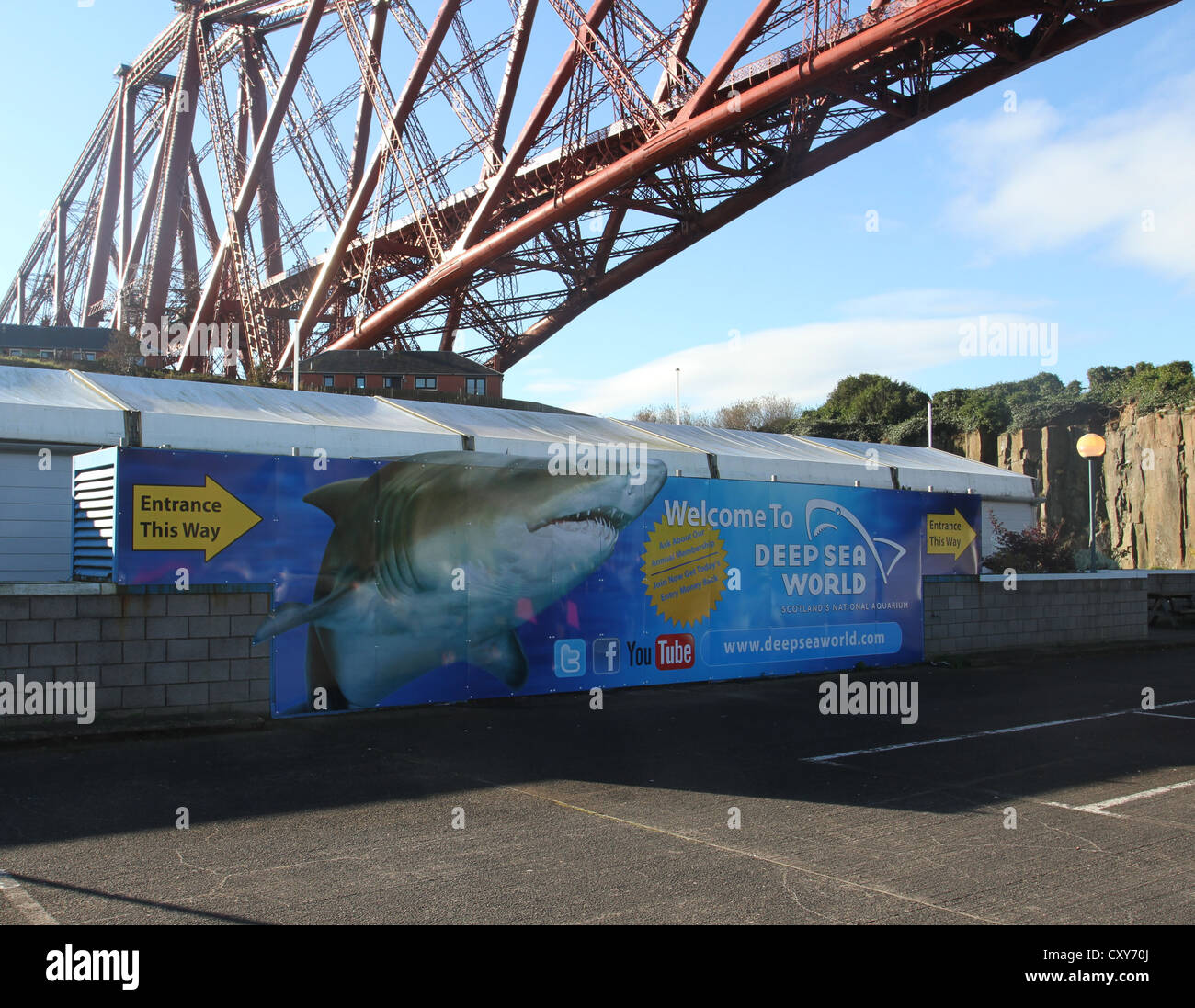 Deep Sea World North Queensferry Schottland Oktober 2012 Stockfoto