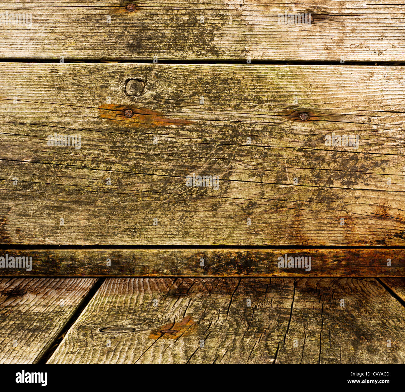 Holzstruktur. Hintergrund alte Platten Stockfotografie Alamy