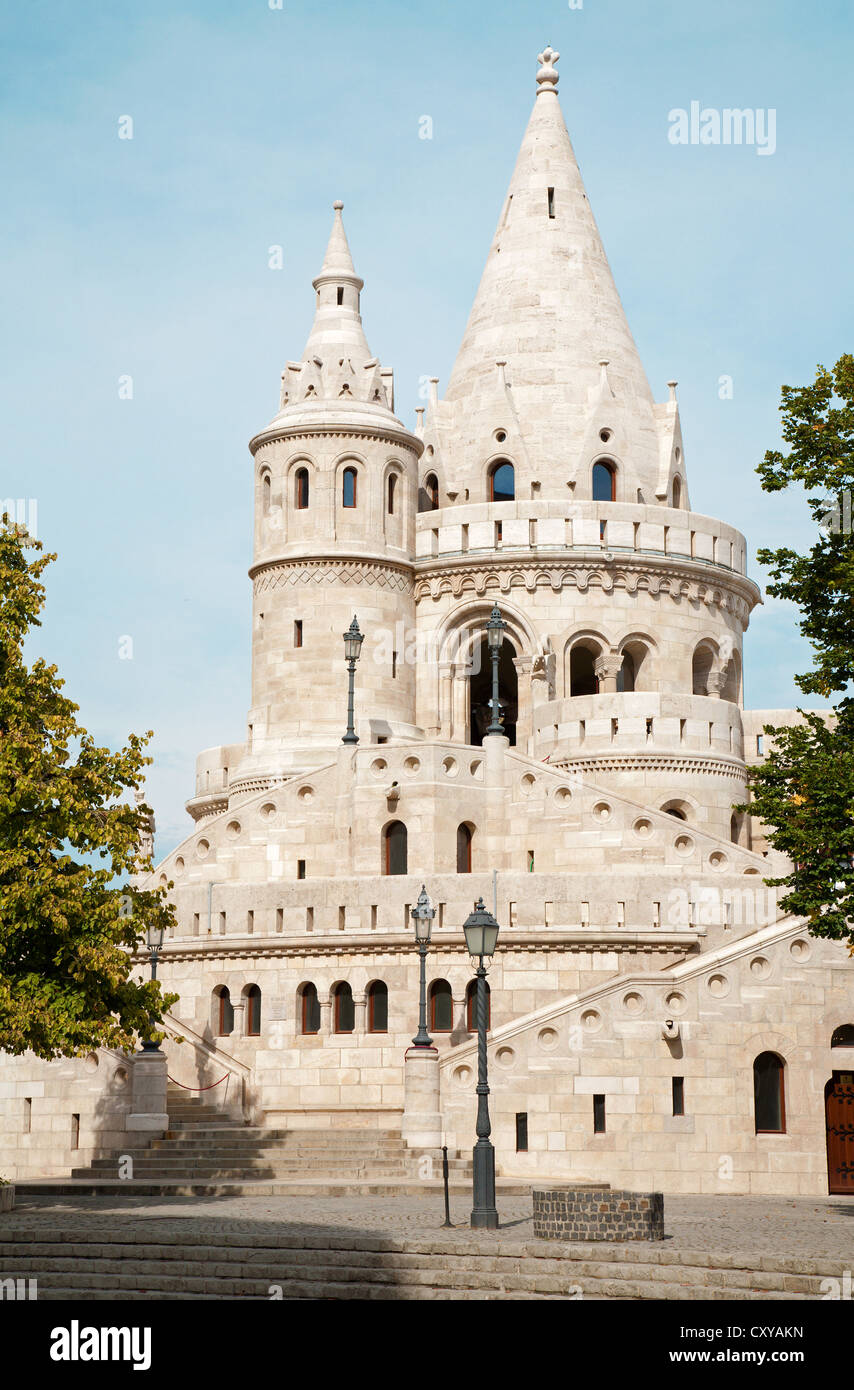 Budapest - Berufsfischer bastion Stockfoto