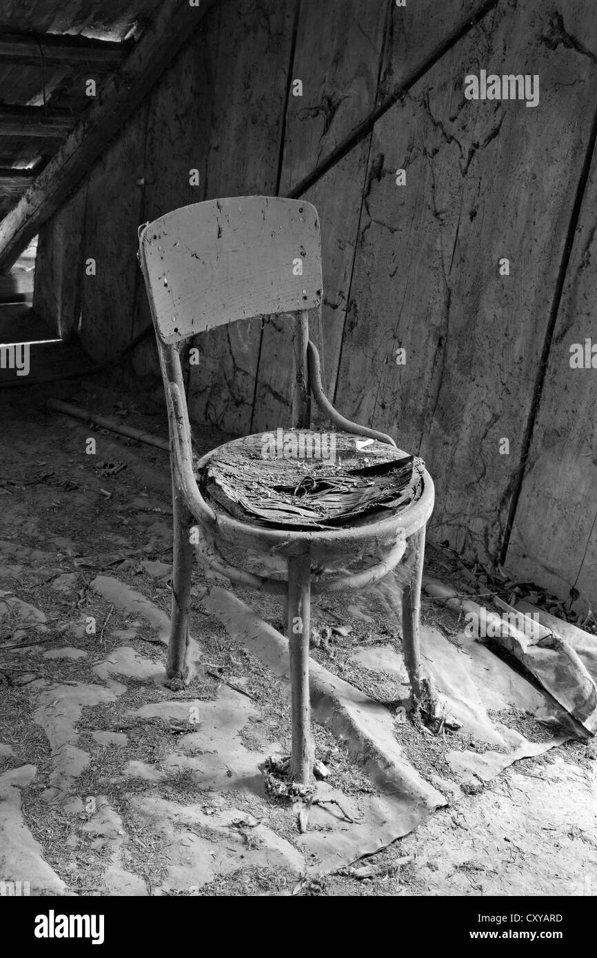 alten Stuhl Stockfoto
