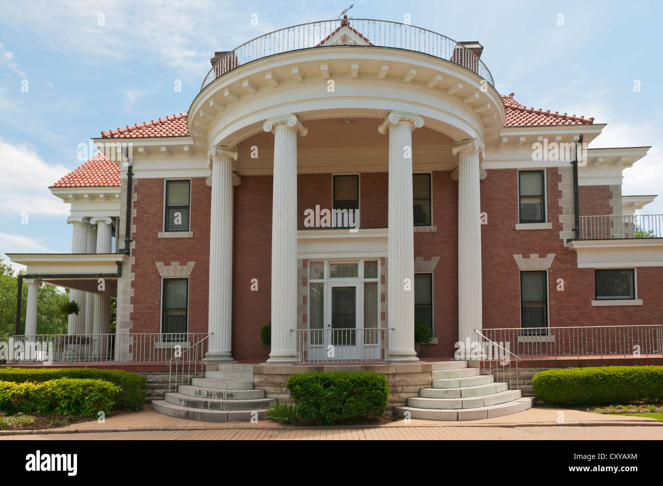 Oklahoma, Bartlesville, Frank Phillips Home Villa abgeschlossen im Jahr 1909 von Gründer der Phillips Petroleum Co. Stockfoto