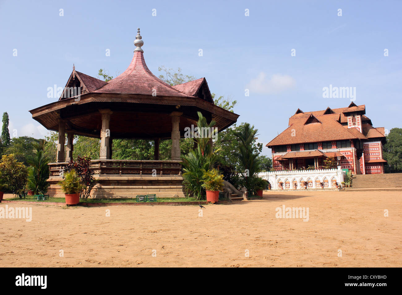 Napier Museum für Kunst und Naturgeschichte Trivandrum Kerala Indien Stockfoto