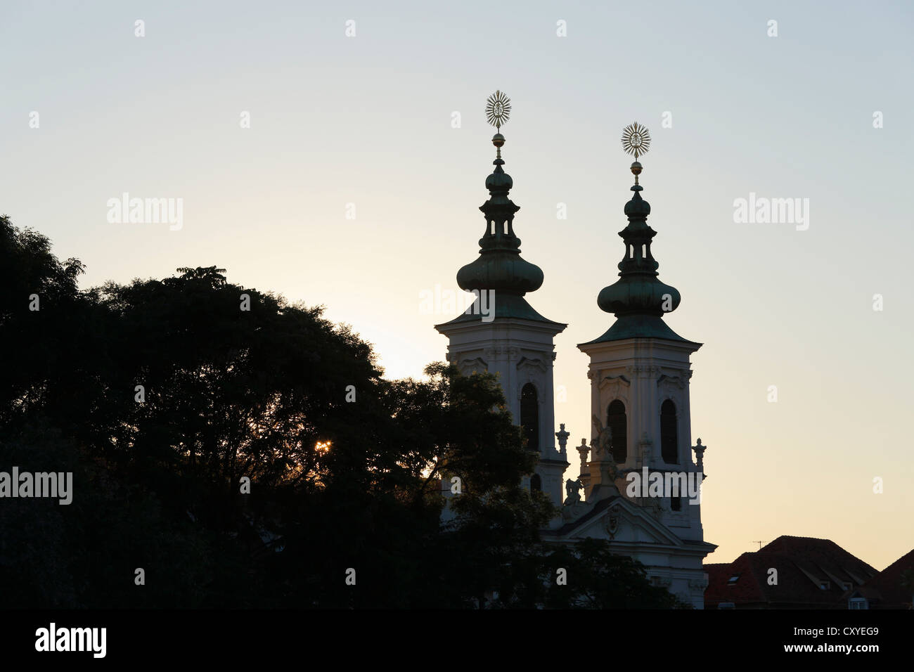 Mariahilf Kirche oder Minoriten Kirche, Graz, Steiermark, Austria, Europe Stockfoto