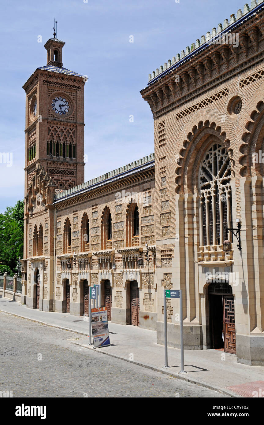 Bahnhof, Toledo, Kastilien-La Mancha, Spanien, Europa, PublicGround Stockfoto